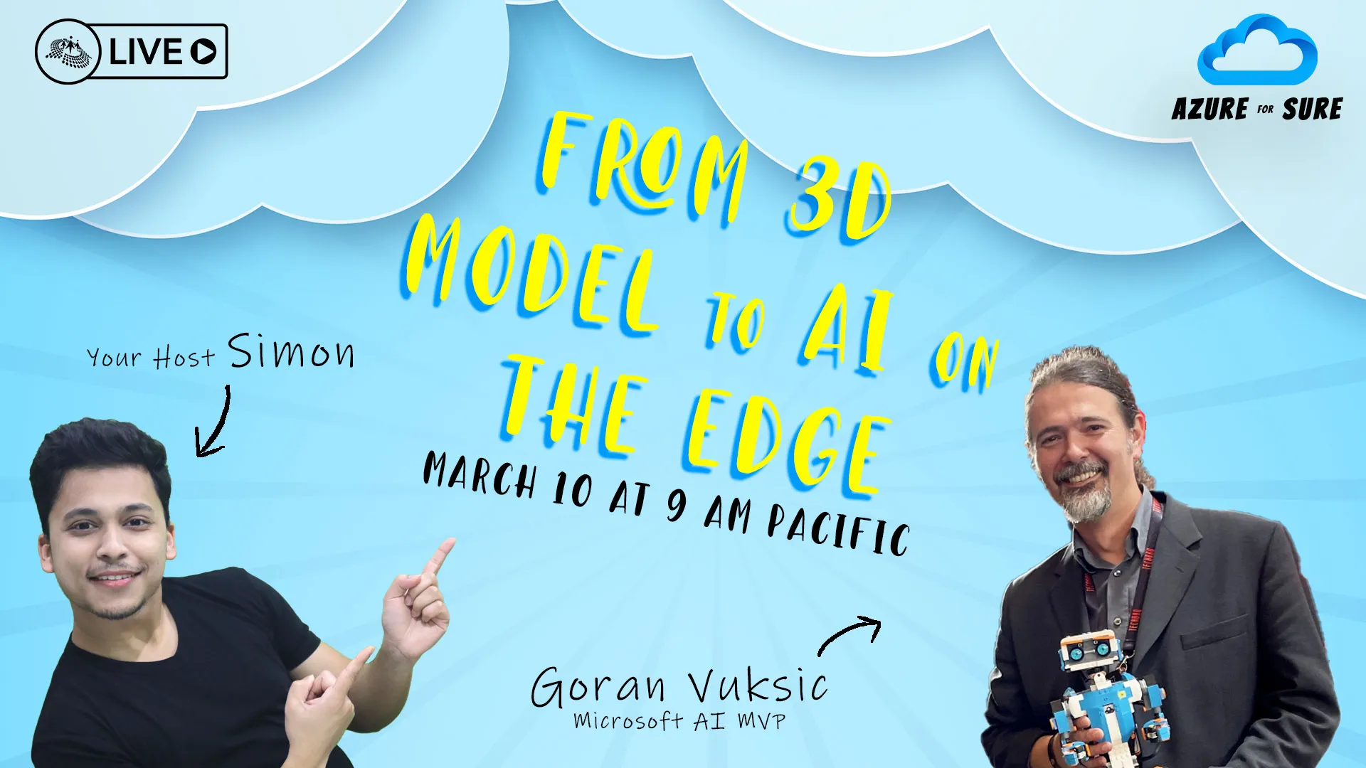 From 3D model to AI on the Edge