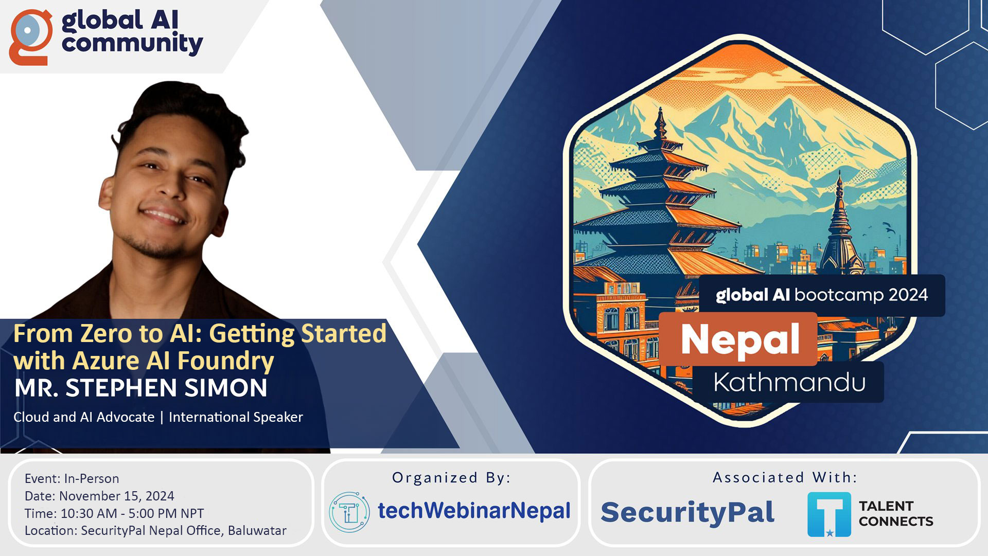 My Session on Getting Started with Azure AI Foundry in Nepal