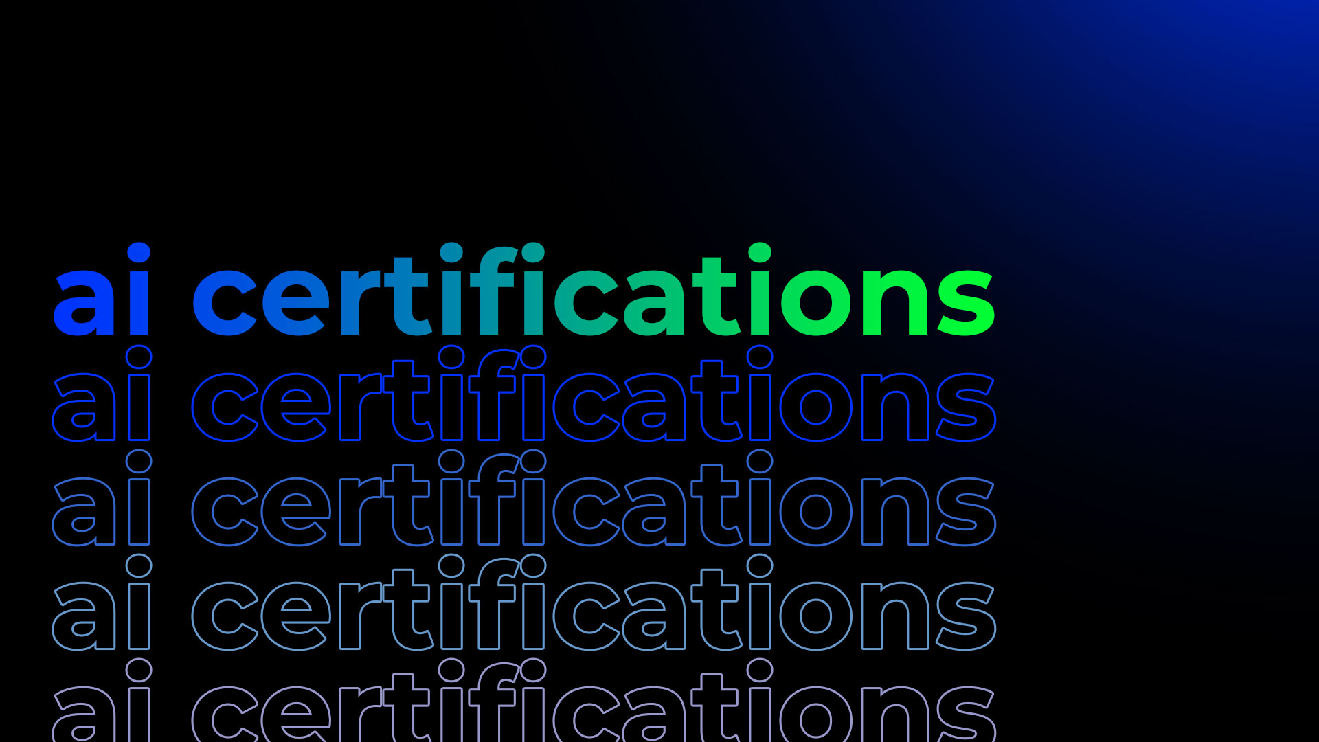 My Top Picks - Essential AI Certifications to Boost Your Career